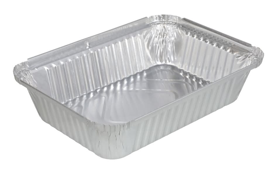Foil Pan With Lid, 2-pc Pack