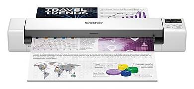 Brother DSmobile DS-940DW USB/Wireless Duplex Portable Scanner White