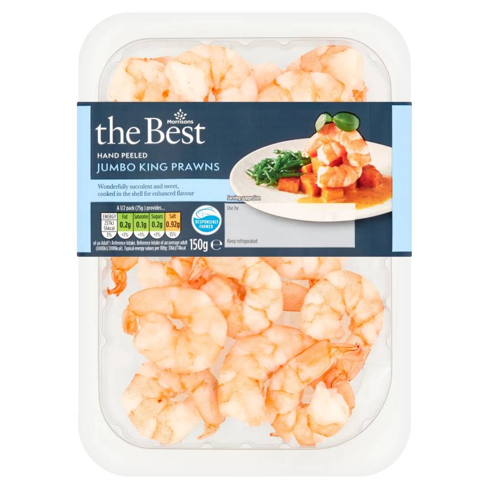 Morrisons The Best Jumbo King Prawns (150g)