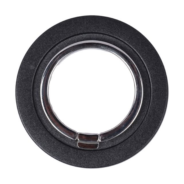 Soporte Para Celular Anillo Metálico Acero Inoxidable Negro    Magnético