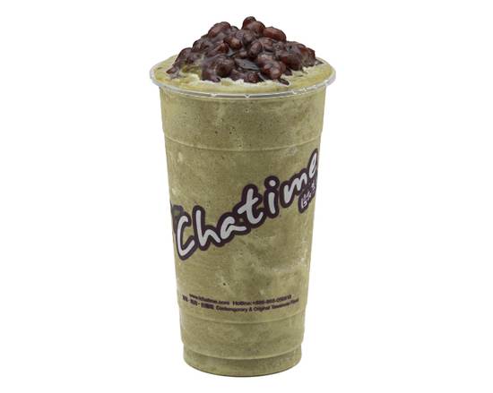 Matcha Red Bean Smoothie