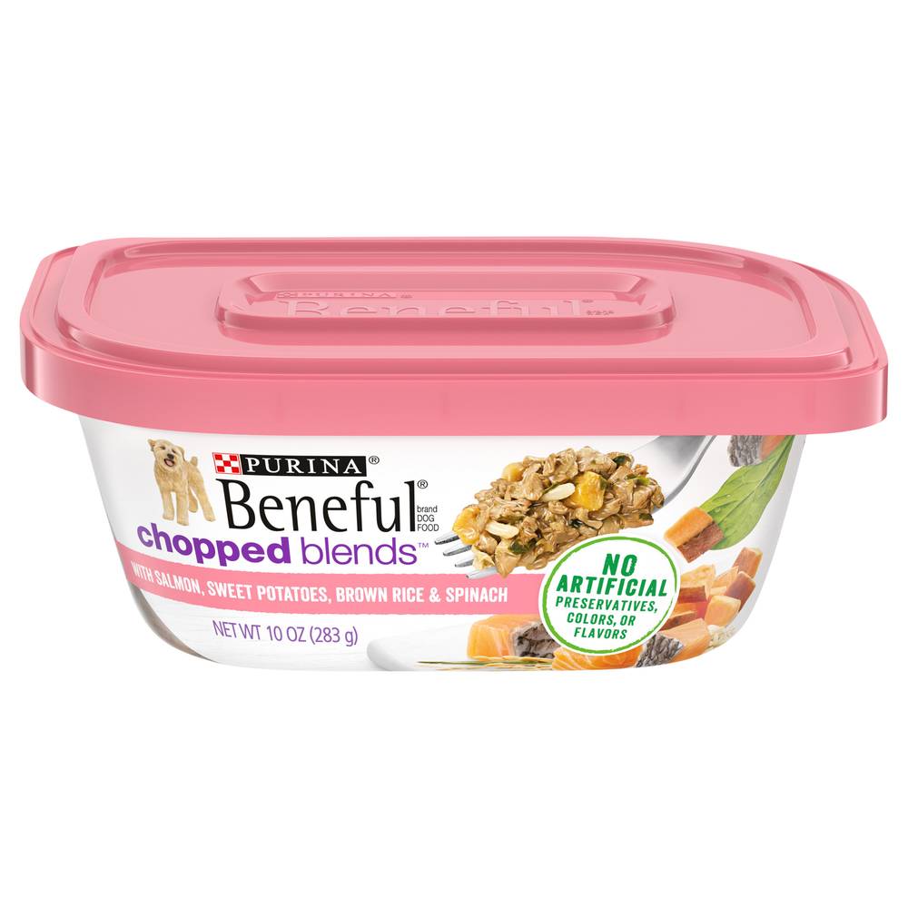 Beneful Chopped Blends Salmon Wet Dog Food (10 oz)