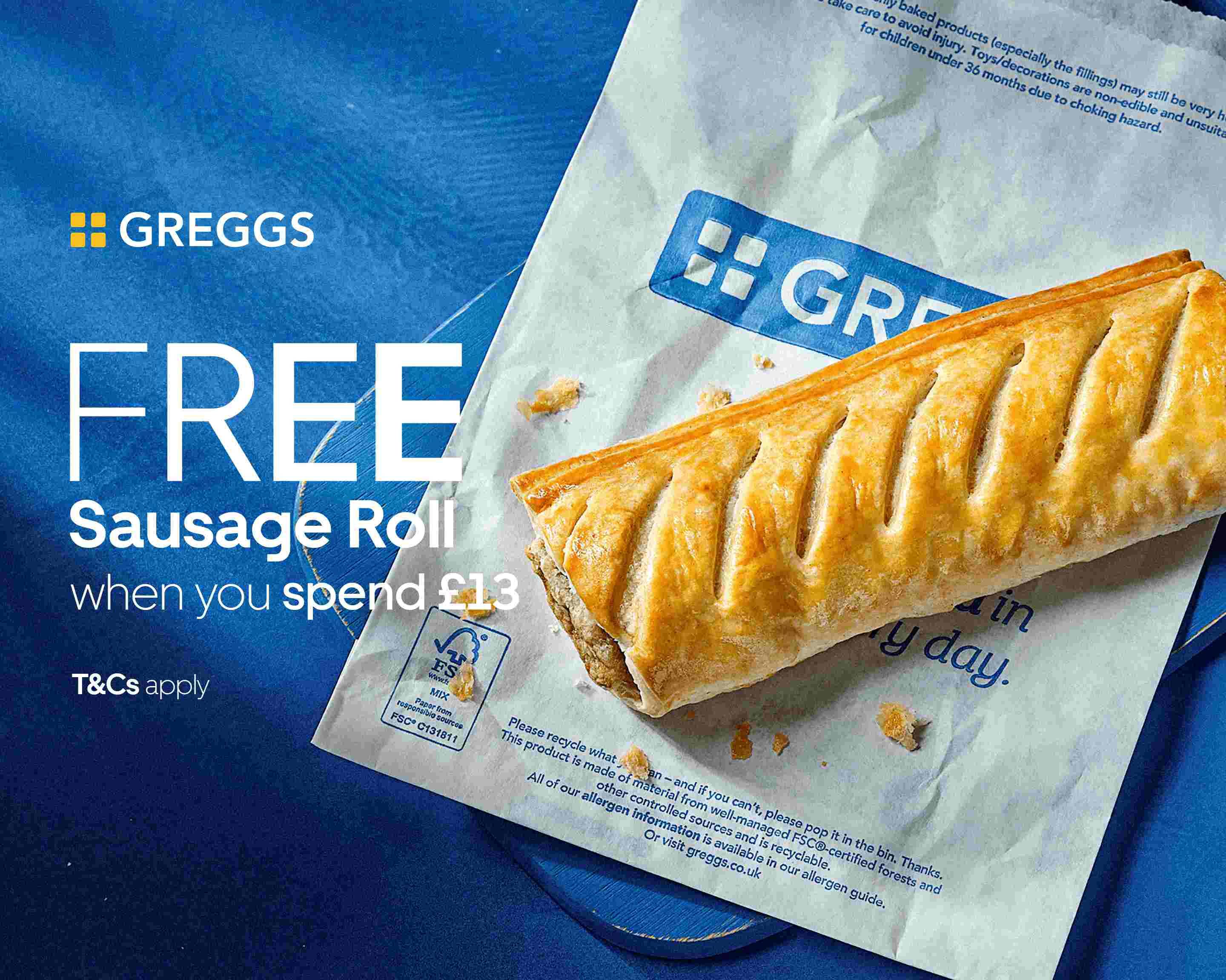 Greggs (Leicester Gallowtree Gate) Menu Takeaway in Leicester