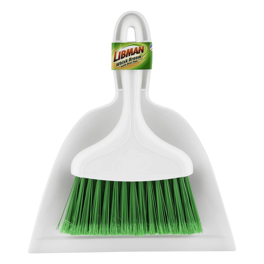 Libman Whisk Broom With Dustpan (1 kit)
