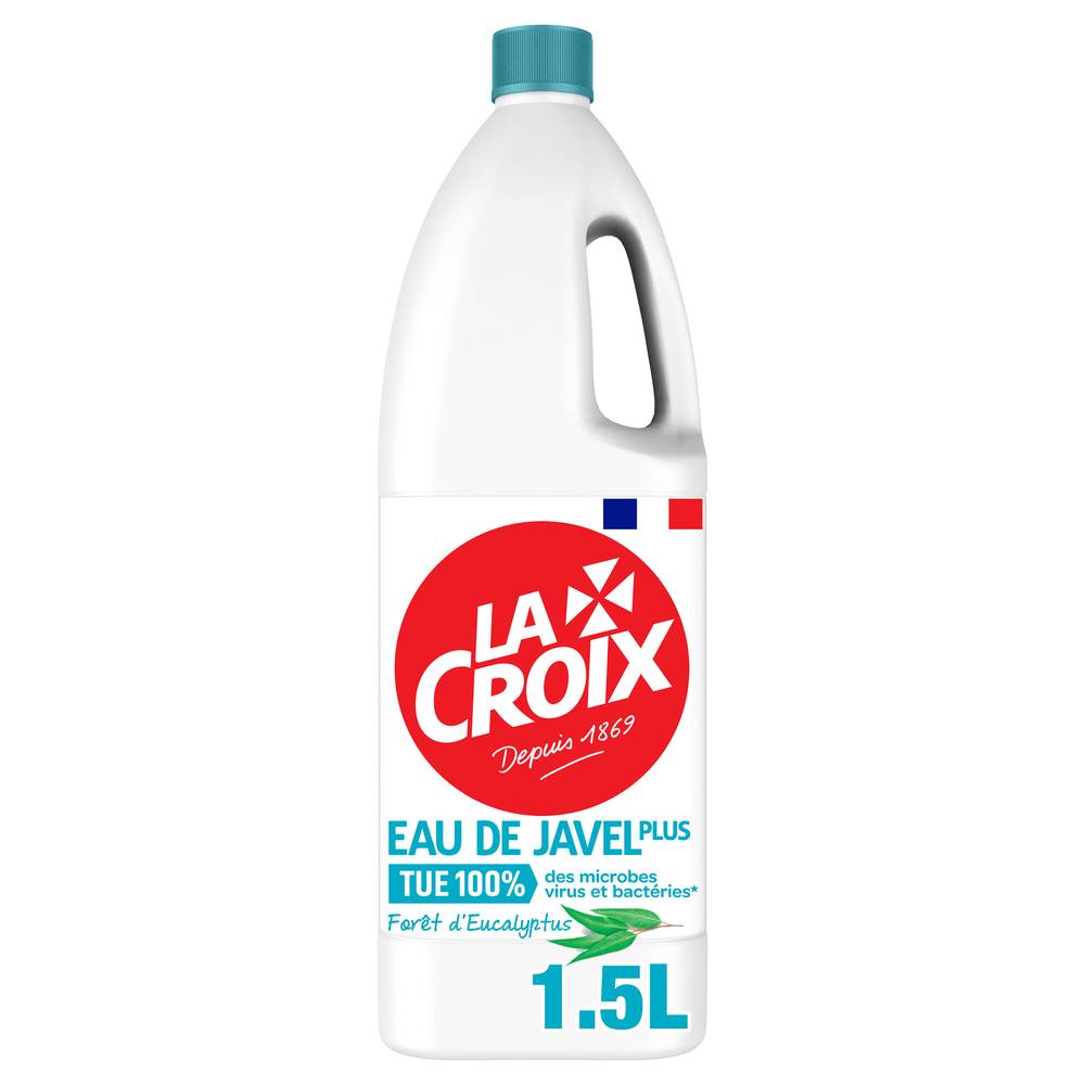 La Croix - Eau de javel plus nettoyant désinfectant forêt d'eucalyptus (1,5L)