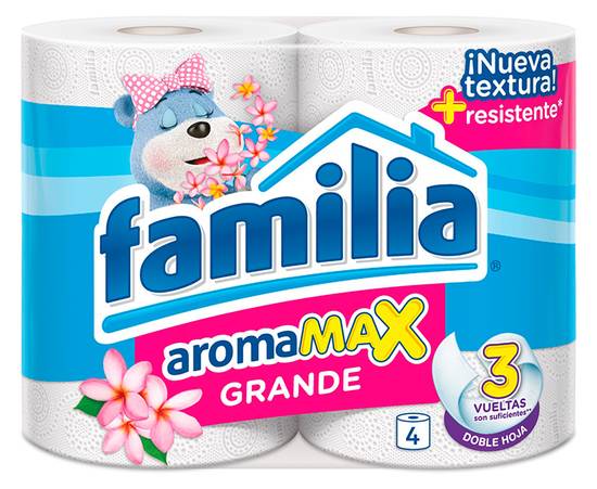 Familia Papel Higienico Aroma Floral Grande 4 Un