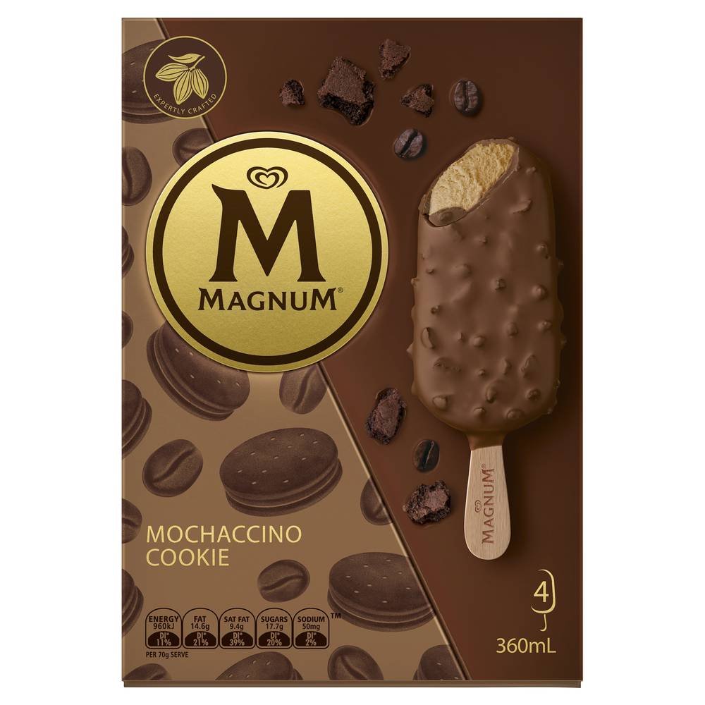 Magnum Ice Cream Mochaccino Cookie Dessert Frozen Delivery Near Me