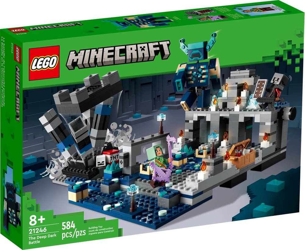 Lego minecraft la batalla profunda y obscura 21246