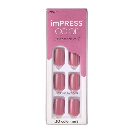 Kiss Impress Color Press-On Manicure (petal pink)