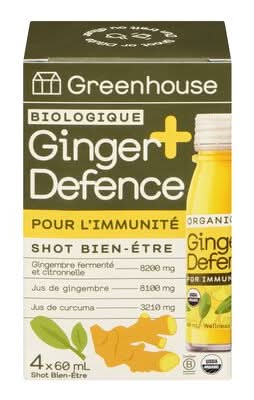 Greenhouse Organic Wellness Shot (4x60 mL)