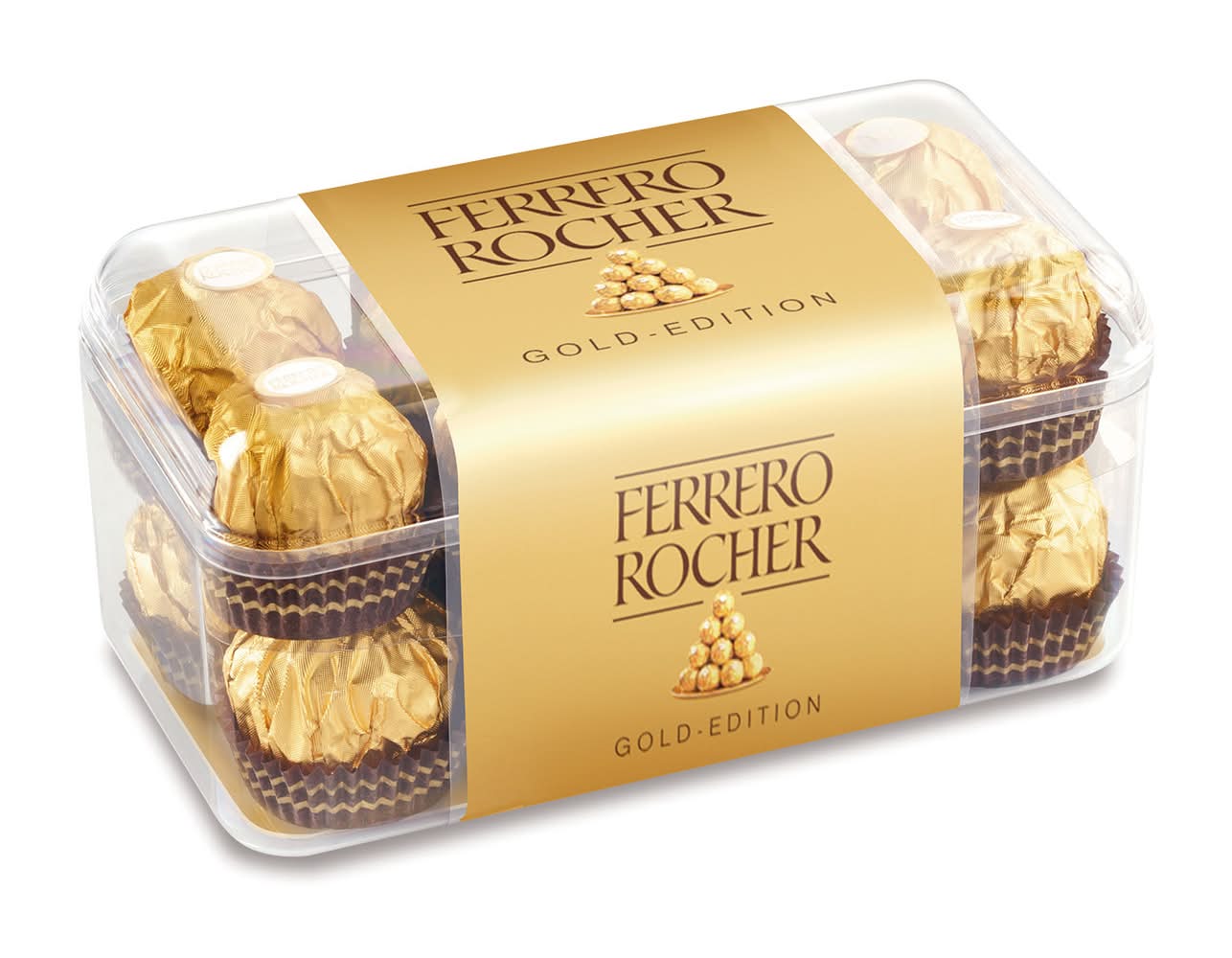 Bombones de chocolate y avellana · Ferrero Rocher (16 un)