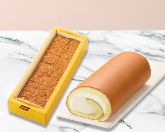 原味生乳捲+原味起司磚2件優惠$915