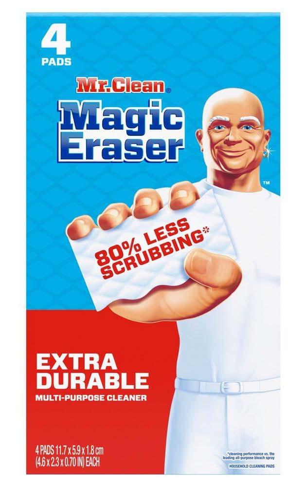 Mr. Clean Extra Power Carton Magic Eraser Cleaning Sponge (4-Pack)