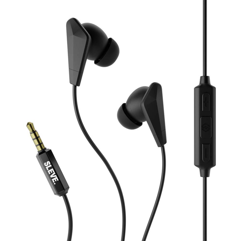Sleve audífono in ear epic wired negro (1 u)