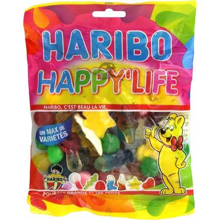 Bonbons à partager Happy Life HARIBO - le paquet de 275 g
