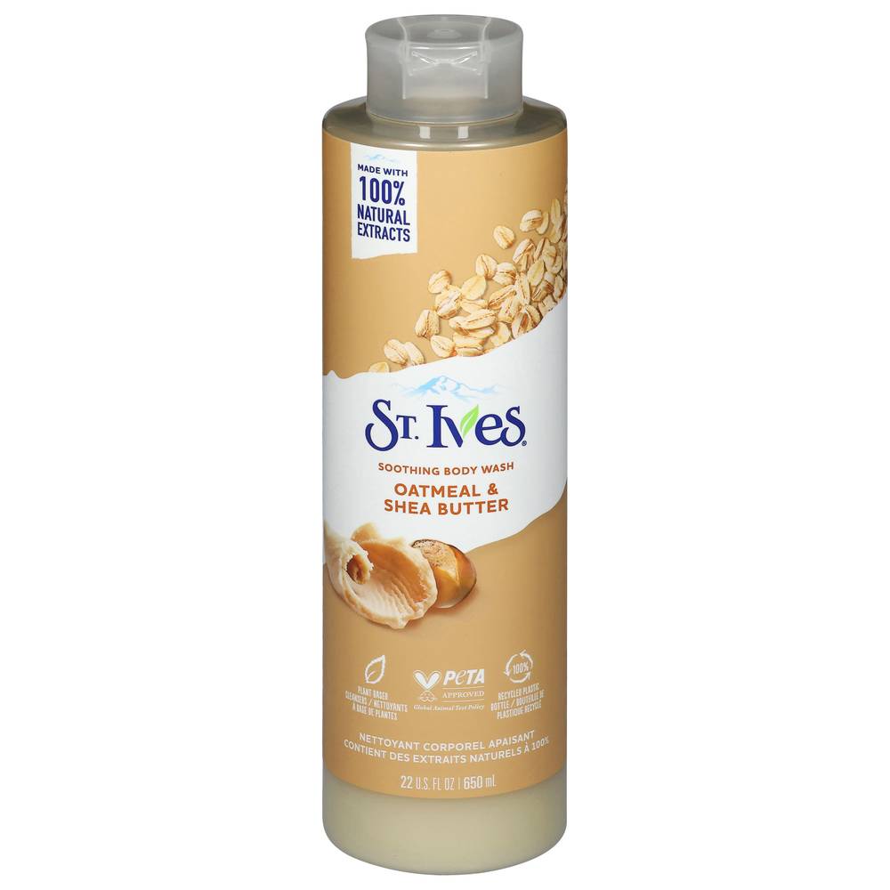 St. Ives Oatmeal & Shea Butter Soothing Body Wash