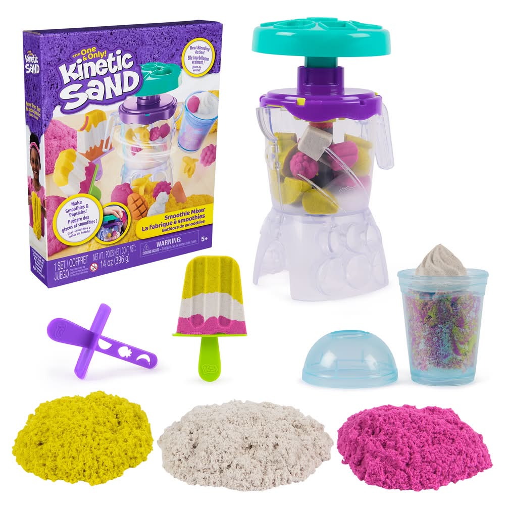 Kinetic Sand Smoothie Mixer Playset For 5+ Years