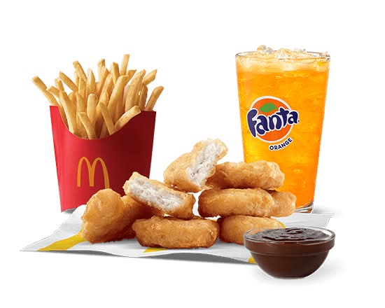 Menú McNuggets 6 piezas