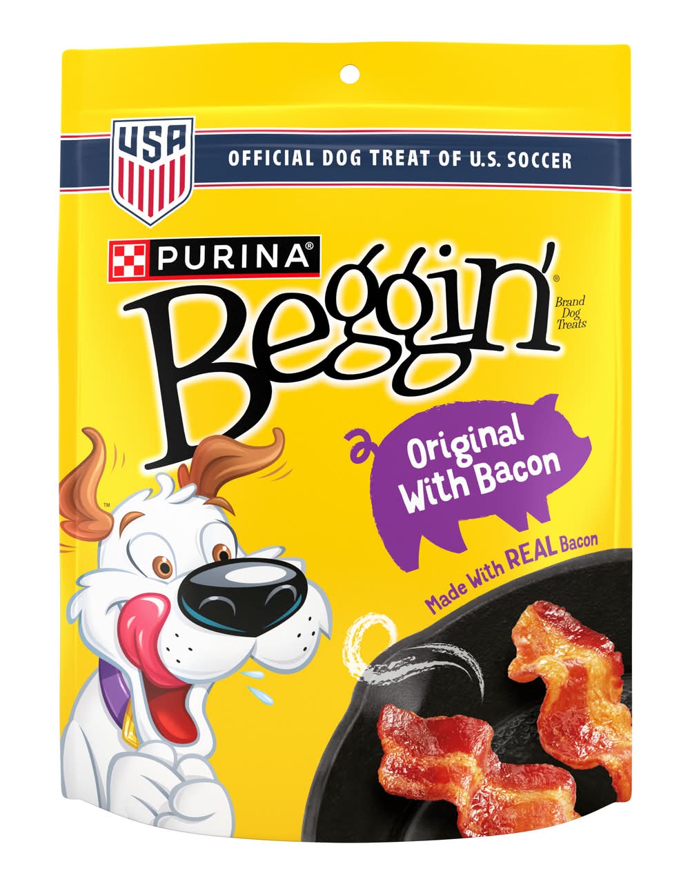 Purina Beggin' Dog Treats, Original With Bacon (25 oz)