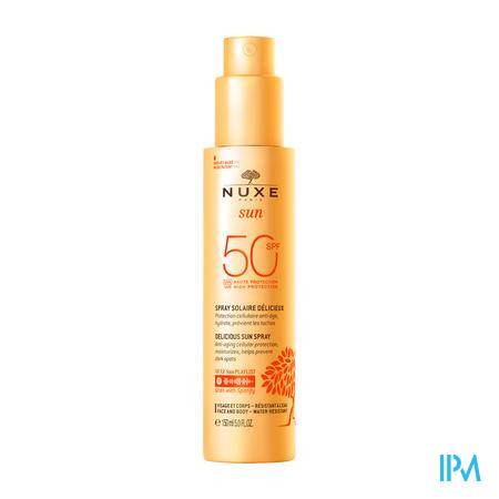 Nuxe Sun Spray Fondant Haute Protect Ip50 150ml Solaires - Vos indispensables voyages