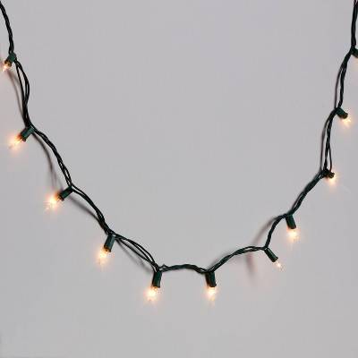 2pc 200ct Incandescent Heavy Duty Smooth Christmas Indoor Outdoor Mini String Lights Clear with Green Wire - Wondershop™