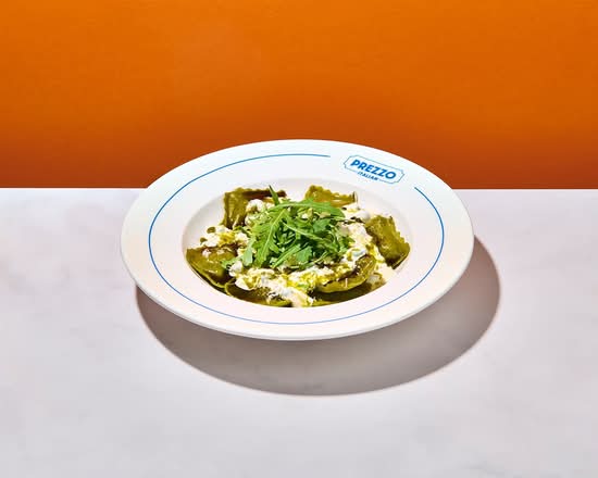 Pea & Goat's Cheese Ravioli