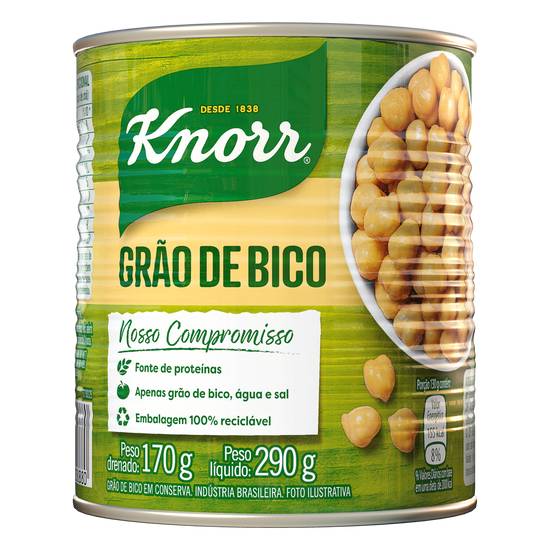 Knorr grão de bico em conserva (170 g)