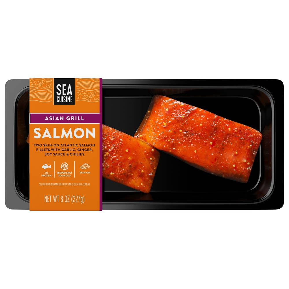 Sea Cuisine Asian Grill Rubbed Salmon (8 oz)