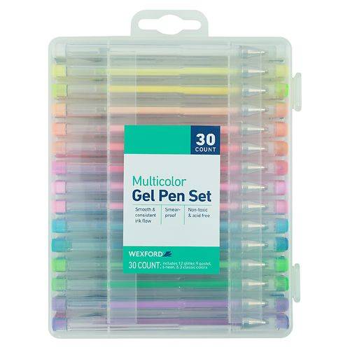 Wexford Gel Ink Pens - 30.0 ea