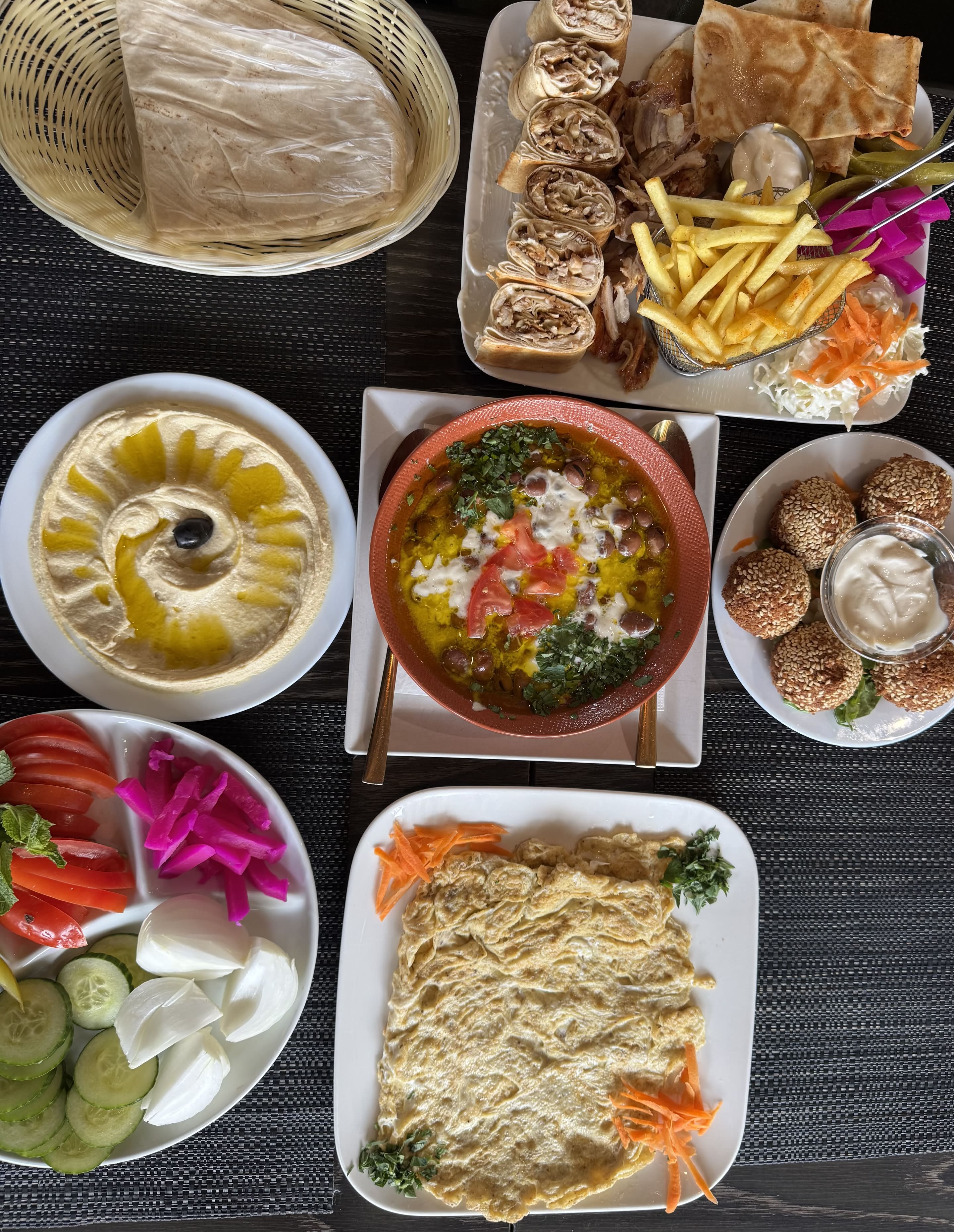 Galaxy mezze platter