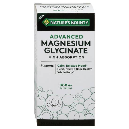 Nature's Bounty Advanced Magnesium Glycinate