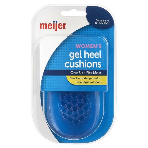 Meijer Gel Heel Cushions - Women's (1 ct)