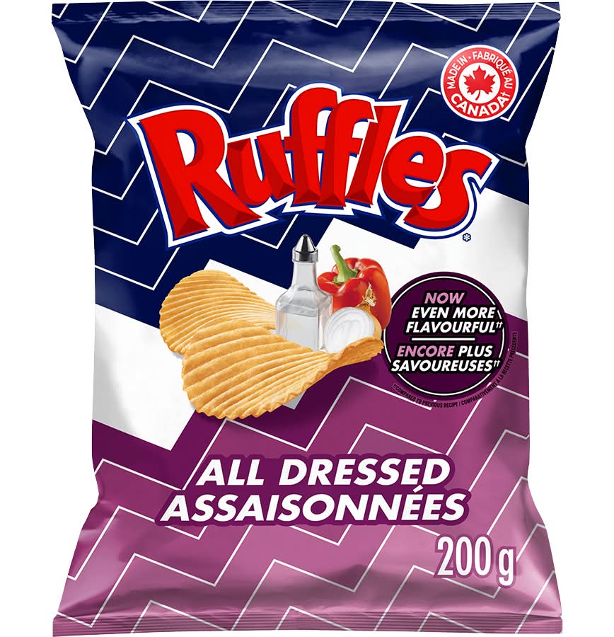 Ruffles All Dressed Potato Chips (200 g)