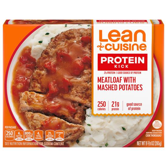 Lean Cuisine Features Meatloaf With Mashed Potatoes