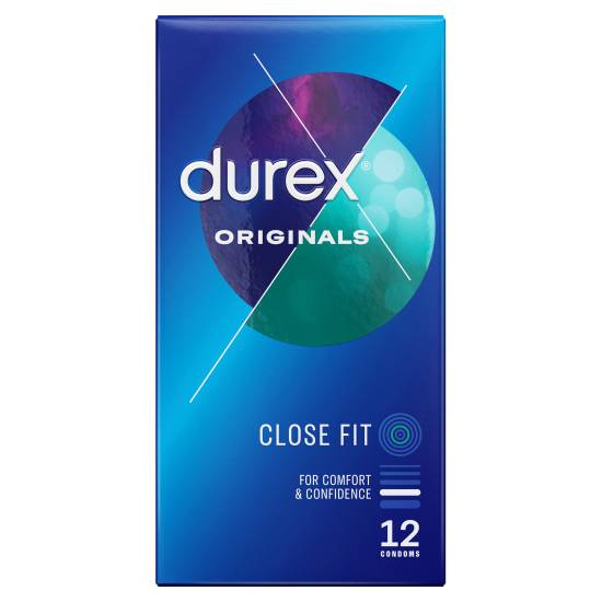 Durex Originals Close Fit Condoms (12 pack)