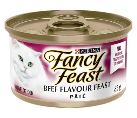 Purina Fancy Feast Pate Beef, Wet Cat Food 85G