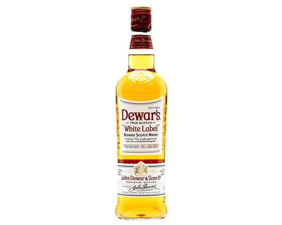Whisky dewars white label 750ml