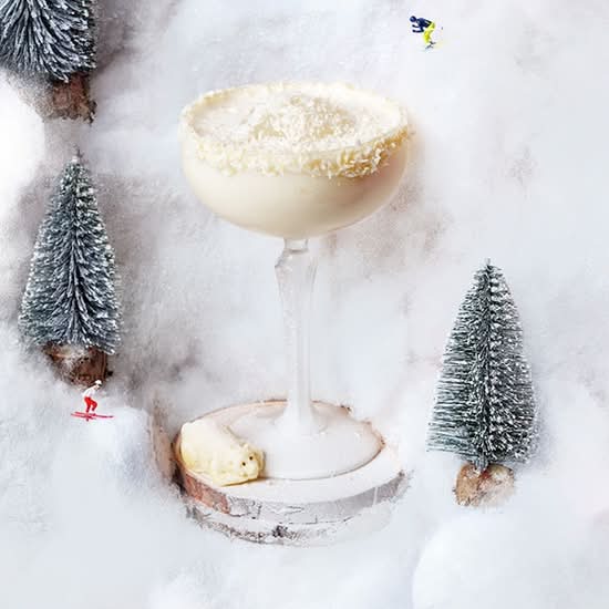 White Chocolate Snowball Martini