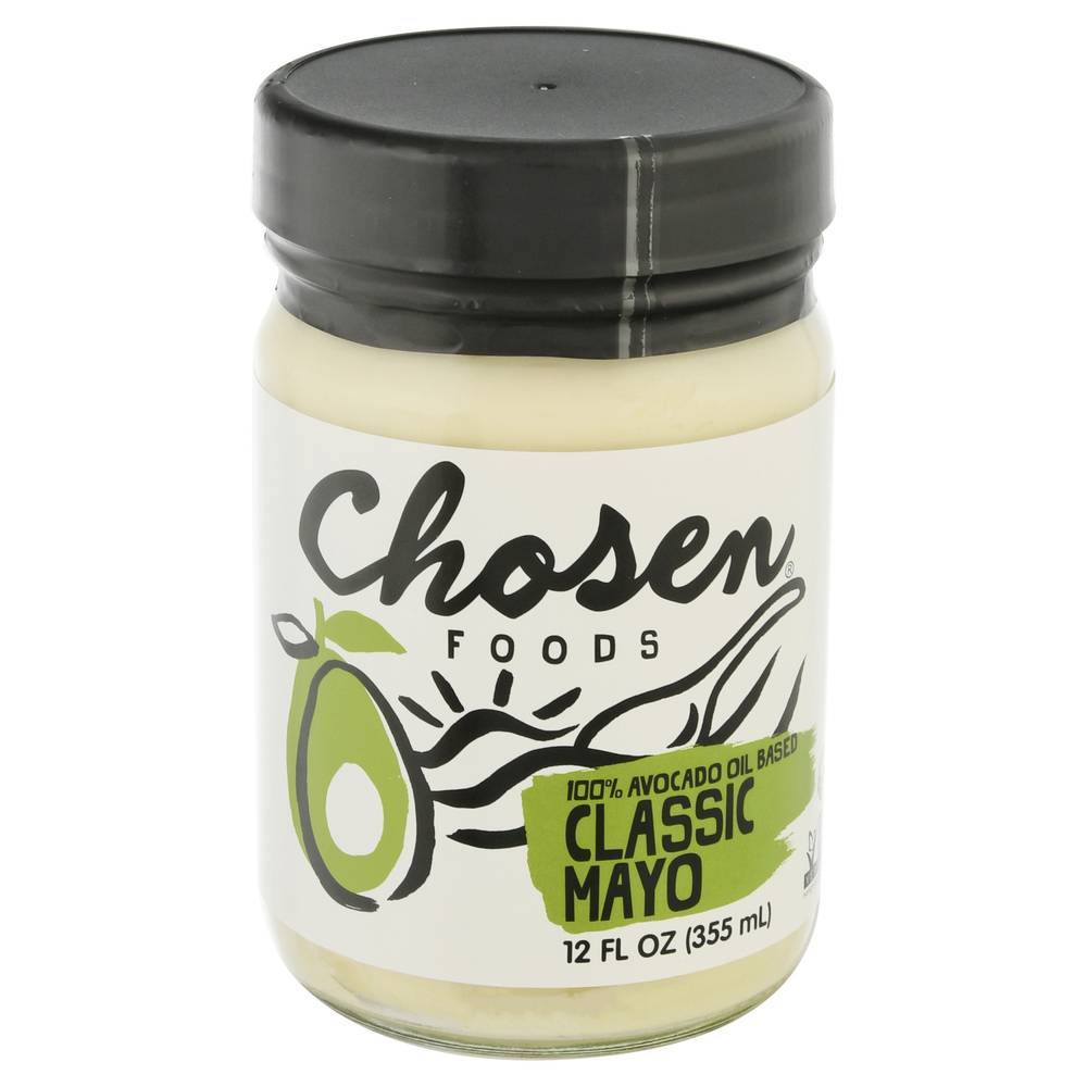 Chosen Foods Avocado Oil Based Classic Mayo (12 fl oz)