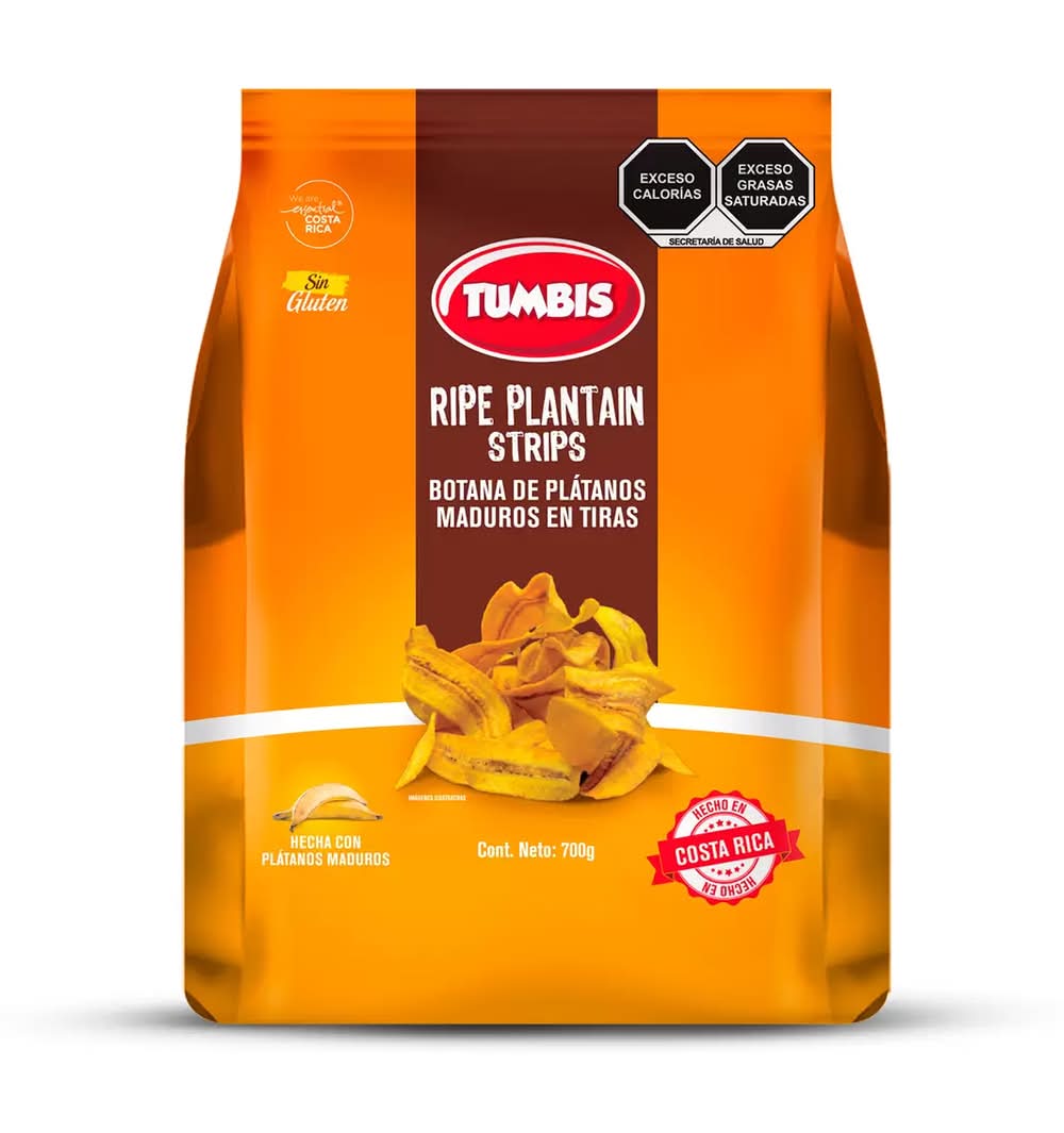 Tumbis · Plátanos maduros en tiras (700 g)
