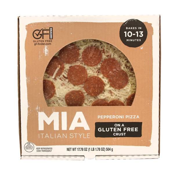 Mia Italian Take & Bake Gluten Free Pepperoni Pizza