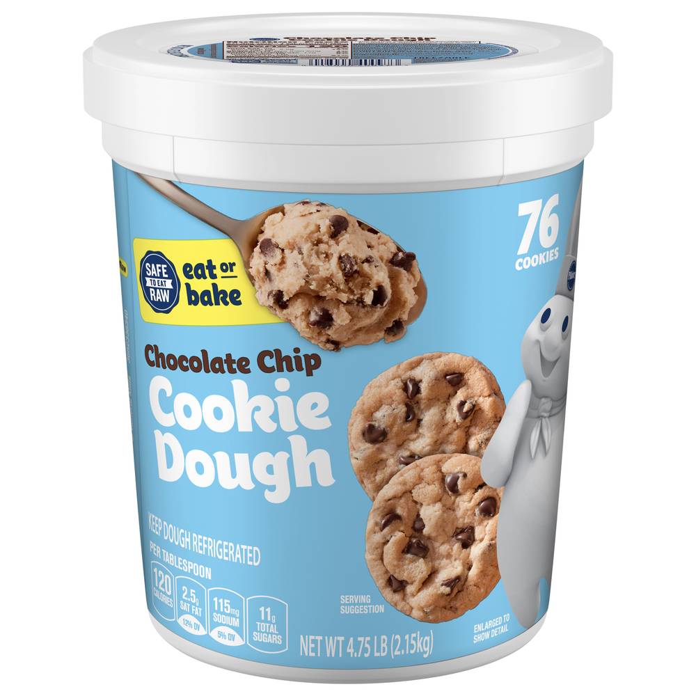 Pillsbury Best Chocolate Chip Cookie Dough Eat or Bake