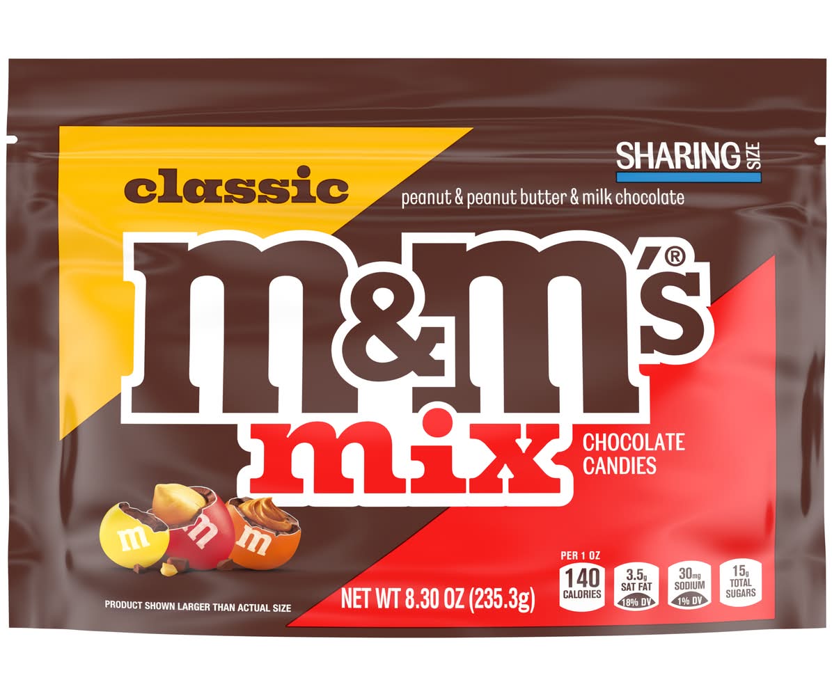M&M's Classic Mix Chocolate Candies (8.3 oz)