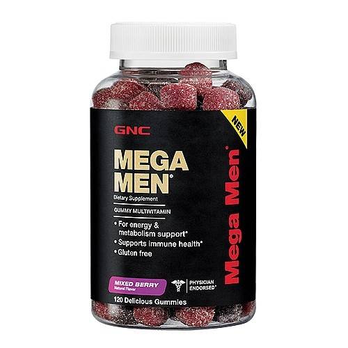 GNC Mega Men Multi Gummies (120 ct)