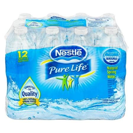 Nestlé Natural Spring Water (12 x 500 ml)