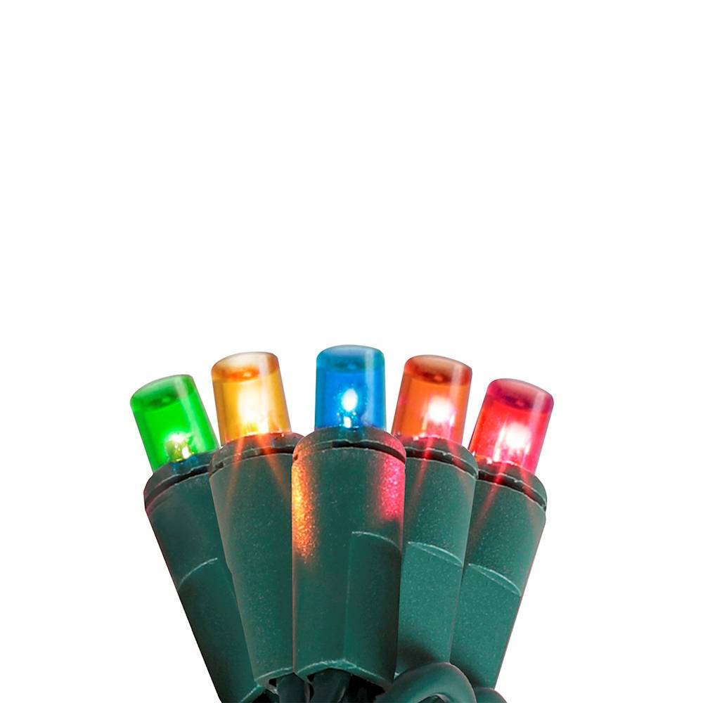 Home accents holiday serie 60 luces led de navidad multicolor (1 pieza)