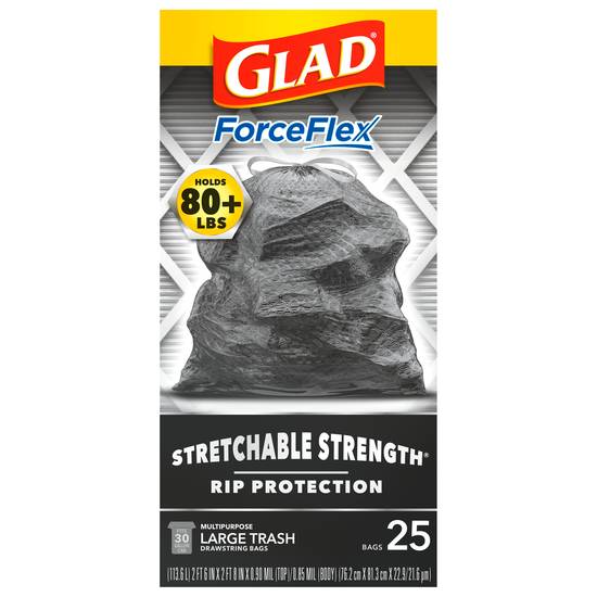 Glad Forceflex Large Trash Bags (25 ct)