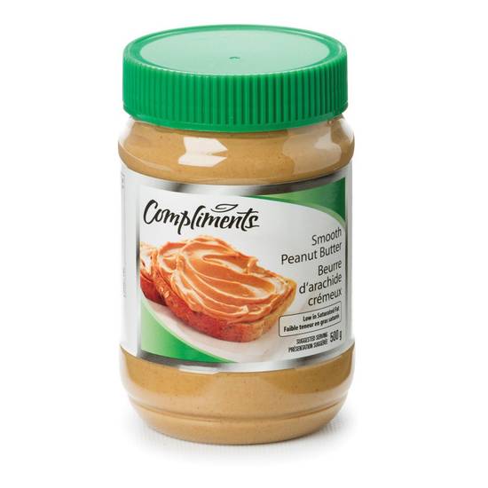 Compliments Smooth Peanut Butter (500 g)