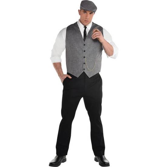 Adult Roaring 20s Dapper Man Costume Plus Size - Size - Plus
