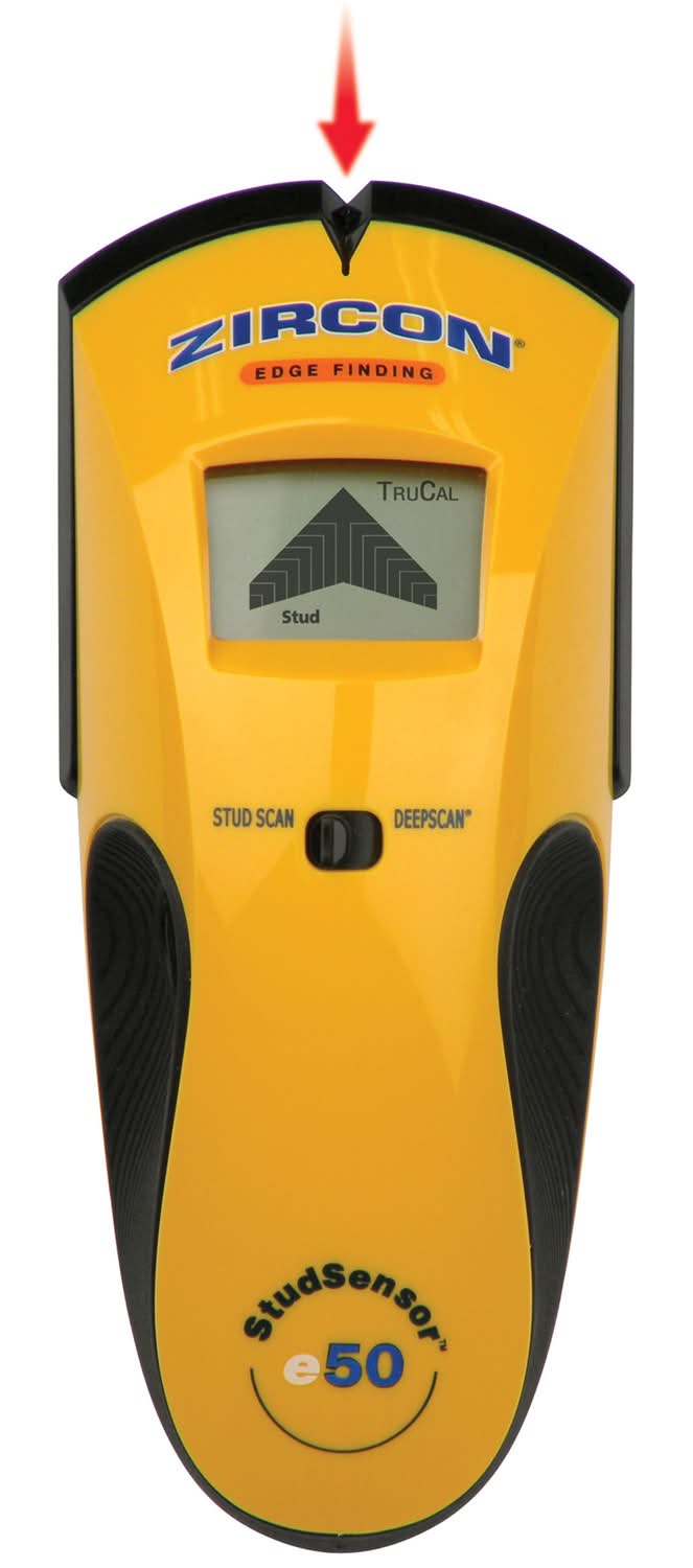 Zircon Wirewarning E50 6.66 In. L X 2.80 In. W Stud Sensor 1-1/2 In. 1 Pc